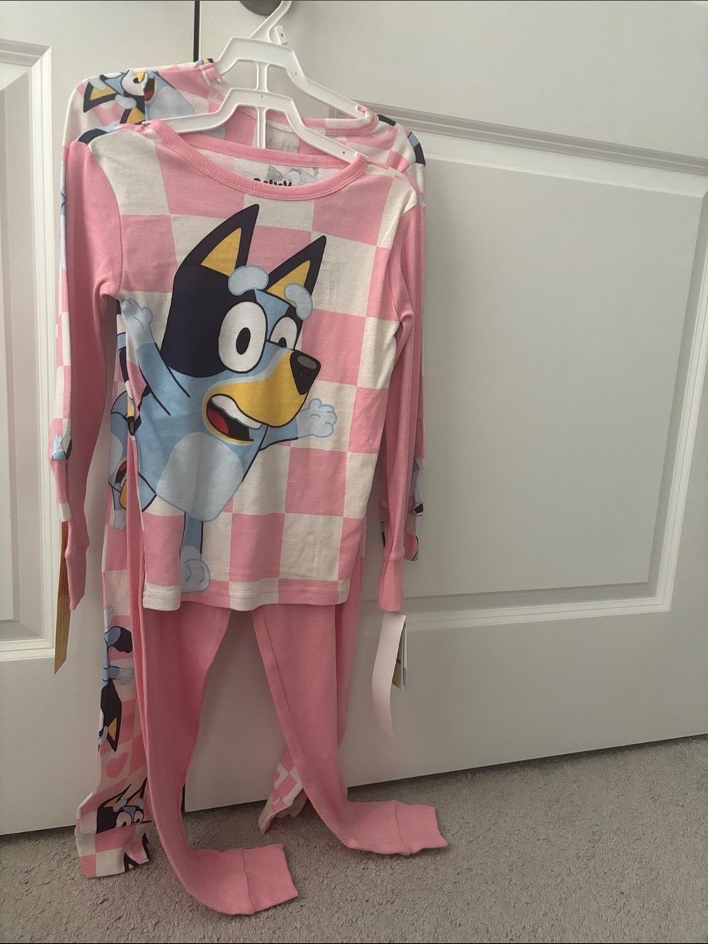 Bluey Pajamas Pink girls